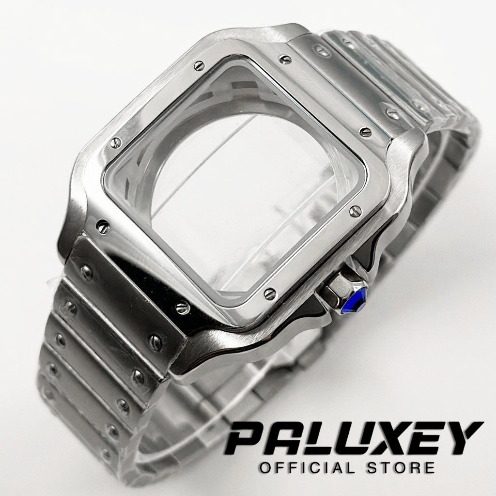 Cartier Watch Tank - NH35 38mm角型腕時計ケース 316Lステンレス鋼 腕時計アクセサリー サントス改造パーツ NH35