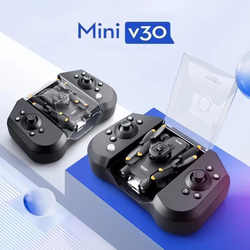 Hybrid Smartwatch - ミニドローンv30,HDカメラ,fpv rc,プロの5面障害物回避,ヘリコプターのおもちゃ,XIAOMI-4DRC p,1080