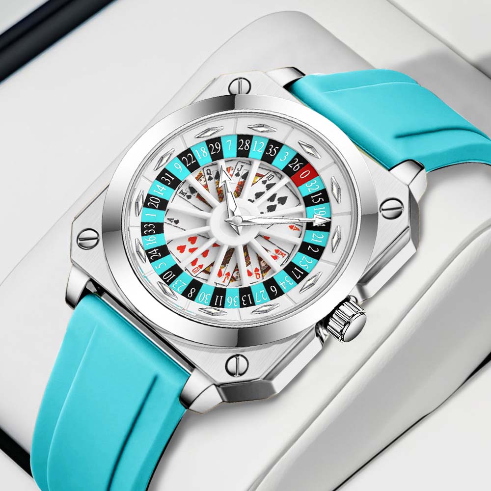 Smartwatch New Watches For Men - VA VA VOOM メンズ向け新作カスタムウォッチ フォーチュンターンズ 回転ダイヤル