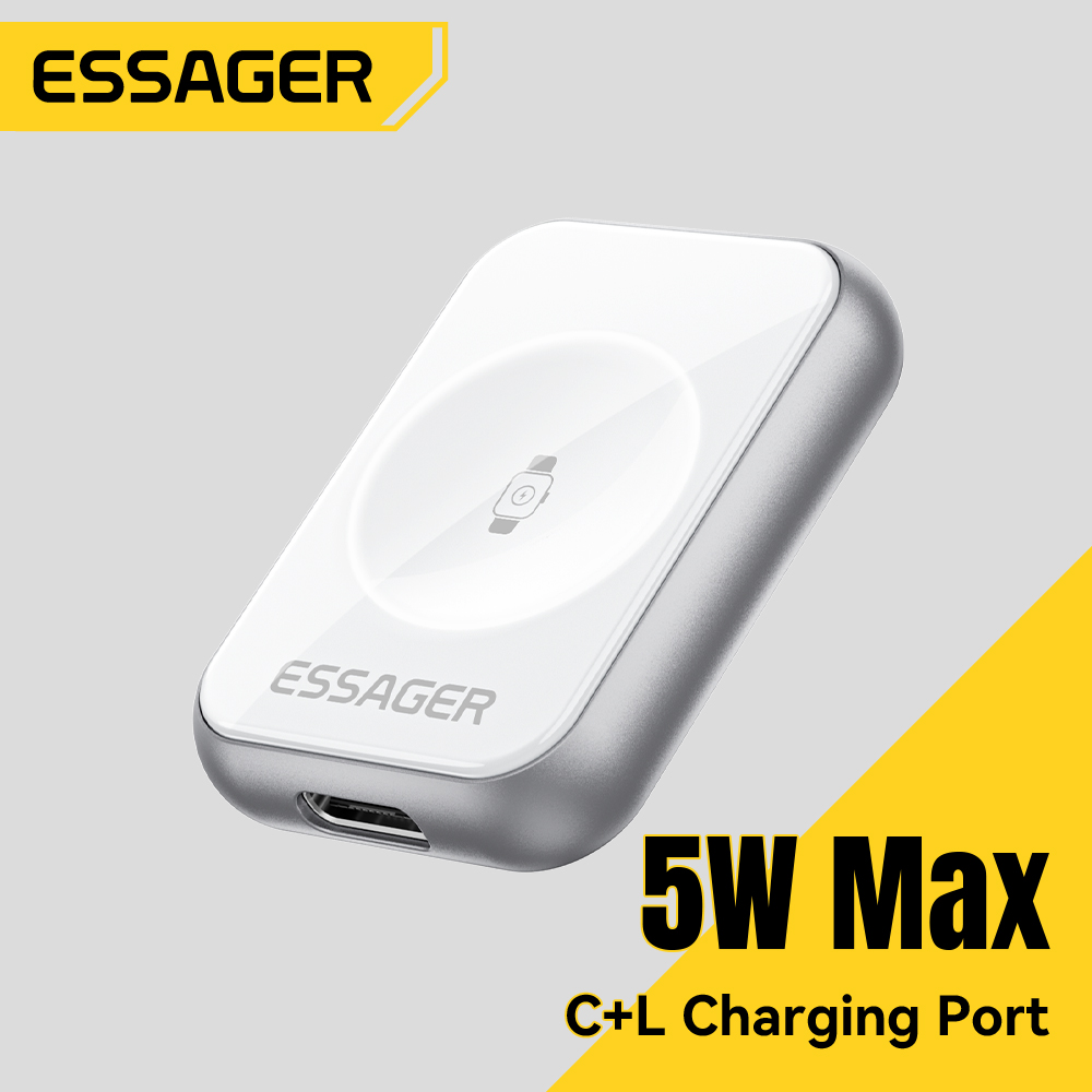 Smartwatch Watches For Iphone - Essager 5W マグネティックワイヤレス充電器 Apple Watch Series