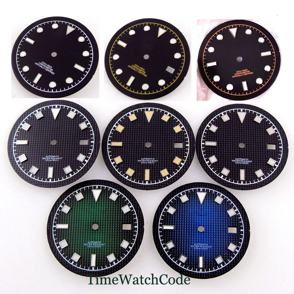 Luminous Dial Face - 33.5mmウォッチダイアル NH35A ETA2824 2836 PT5000 ST2130