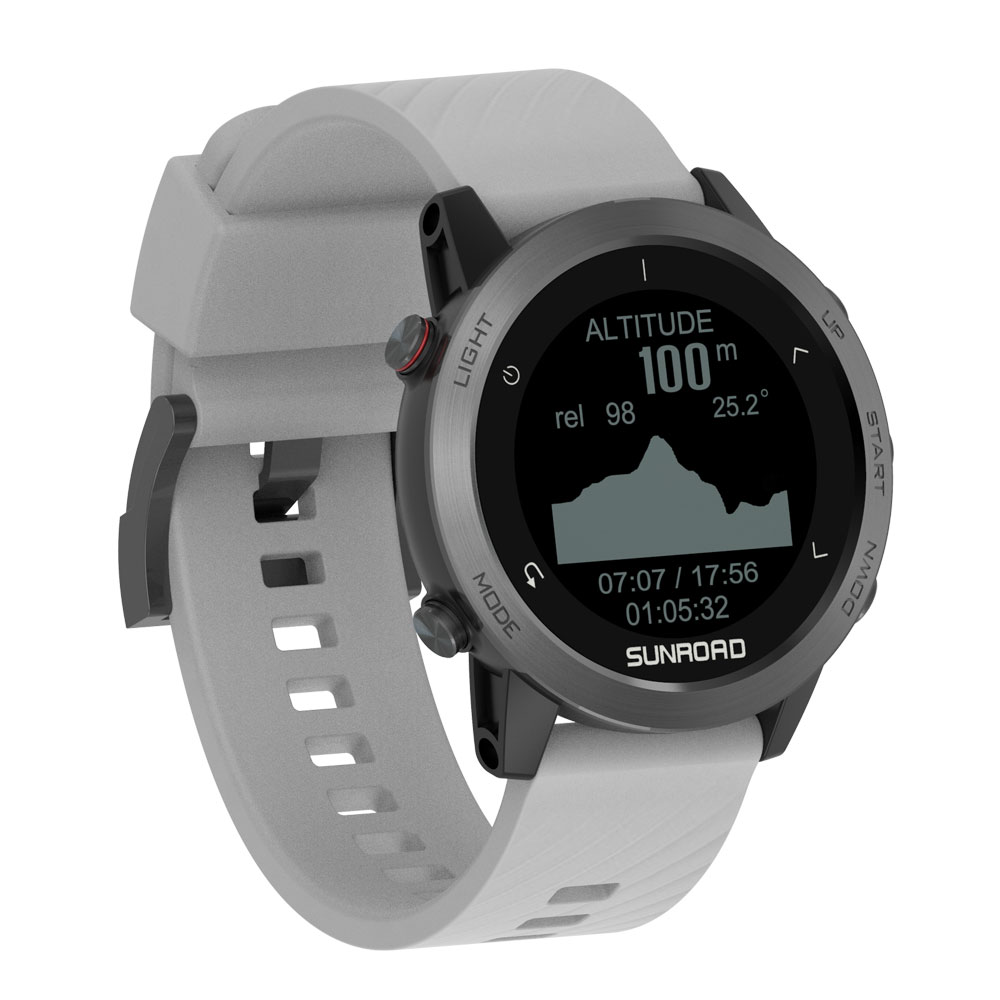 Altimeter Compass Watch - Android,GPS,コンパス,トライアスロントレーニングプランを備えたプロ仕様のGPSウォッチ