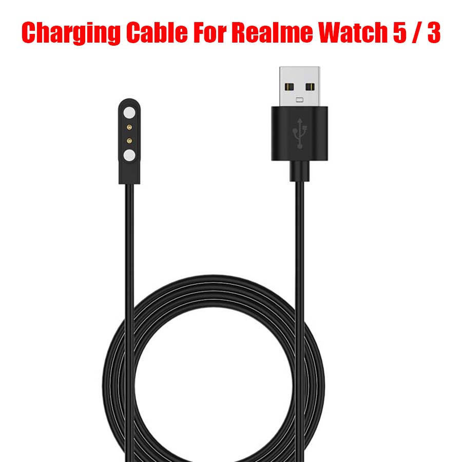 Watch S Realme - Realme Watch 5用充電ケーブルUSB磁気充電アダプターコード、Realme Watch 5/3スマートウォッチ用電源充電ワイヤーアクセサリー