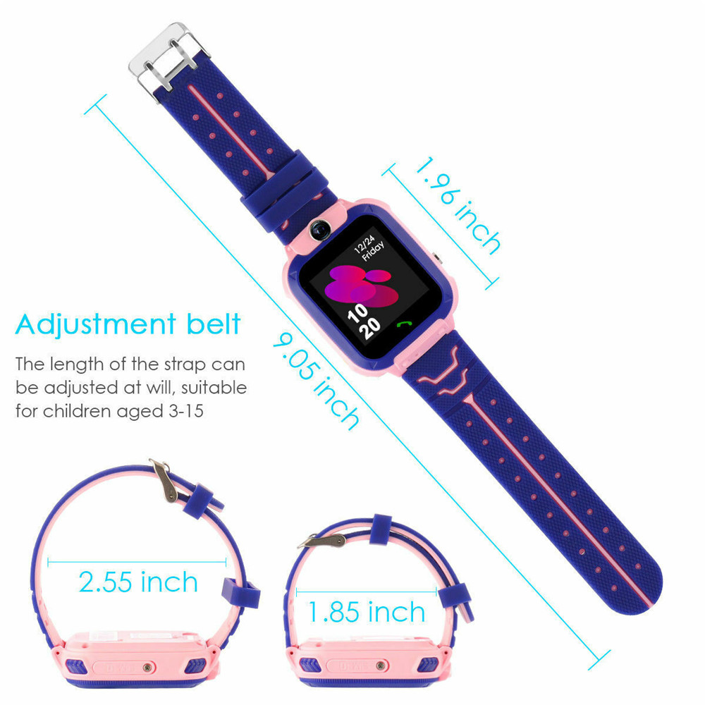 2 グラムキッズスマートウォッチ SOS コール LBS 位 - Smartwatch Watches Kids のレビューと価格