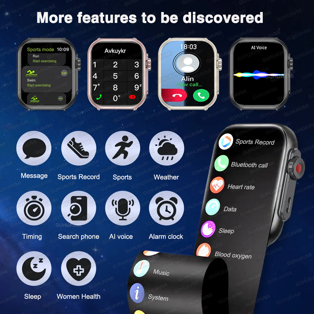 IOS 腕時計ウルトラ 2 SE 男性女性スマートブレスレッ - Smartwatch Branded Watches For Women のレビューと価格