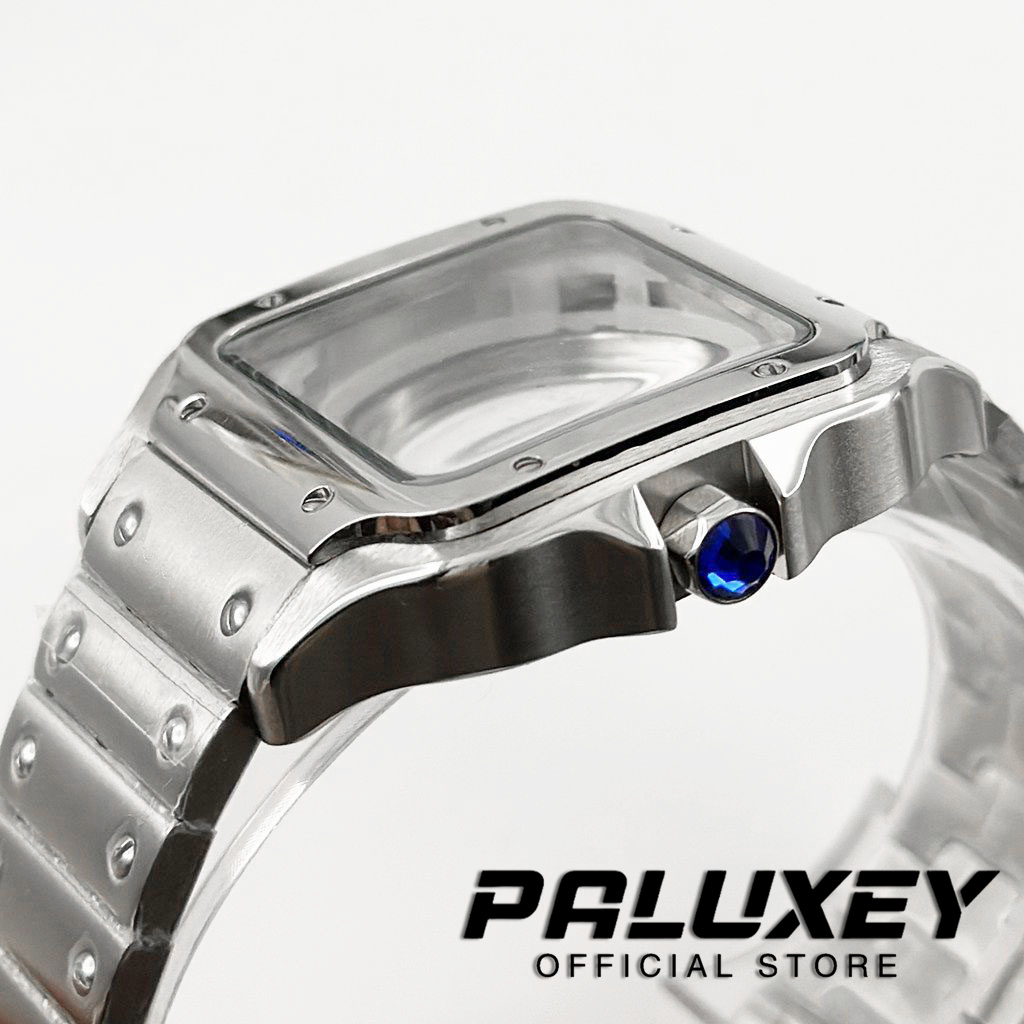 NH35 38mm角型腕時計ケース 316Lステンレス鋼 腕 - Cartier Watch Tank のレビューと価格