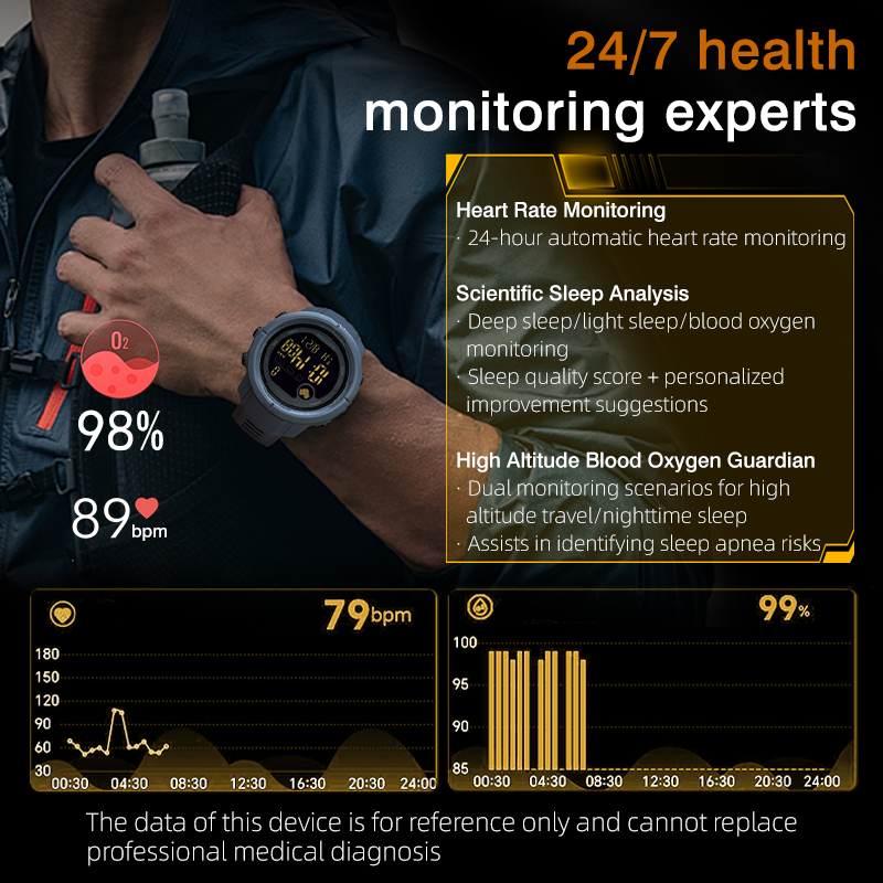 NORTH EDGE メンズデジタル腕時計 心拍数 カロリー - Altimeter Compass Watch のレビューと価格