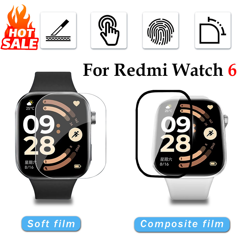 1-5 個のソフトフィルム Xiaomi Redmi Wat - Watch Redmi のレビューと価格