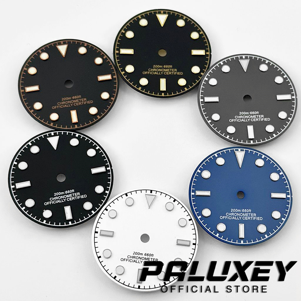 BB58 29mm 無菌ブラックグレー腕時計文字盤 夜光付き - Luminous Dial Face のレビューと価格