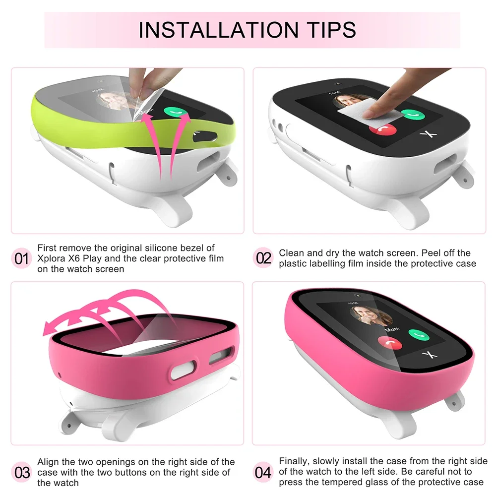 Xploar-子供のためのx6プレイスマートウォッチスクリー - Smartwatch Watches Kids のレビューと価格