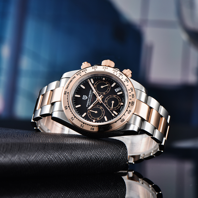 パガーニデザイン 新しいメンズ腕時計 高級ゴールド メンズク - Smartwatch New Watches For Men のレビューと価格