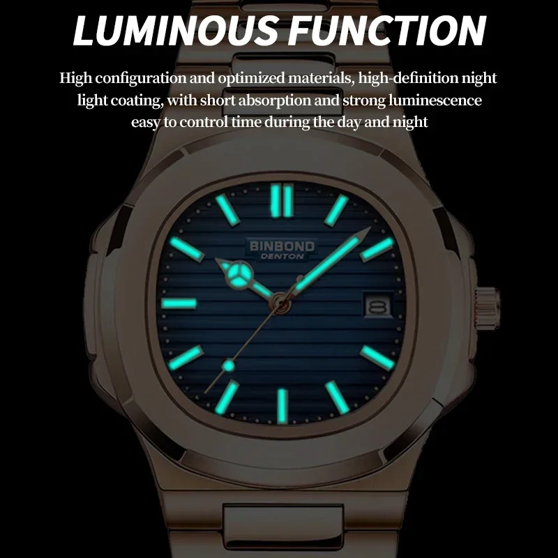 新しいスイス製メンズカジュアルローズゴールド時計、メンズ高級 - Smartwatch New Watches For Men のレビューと価格