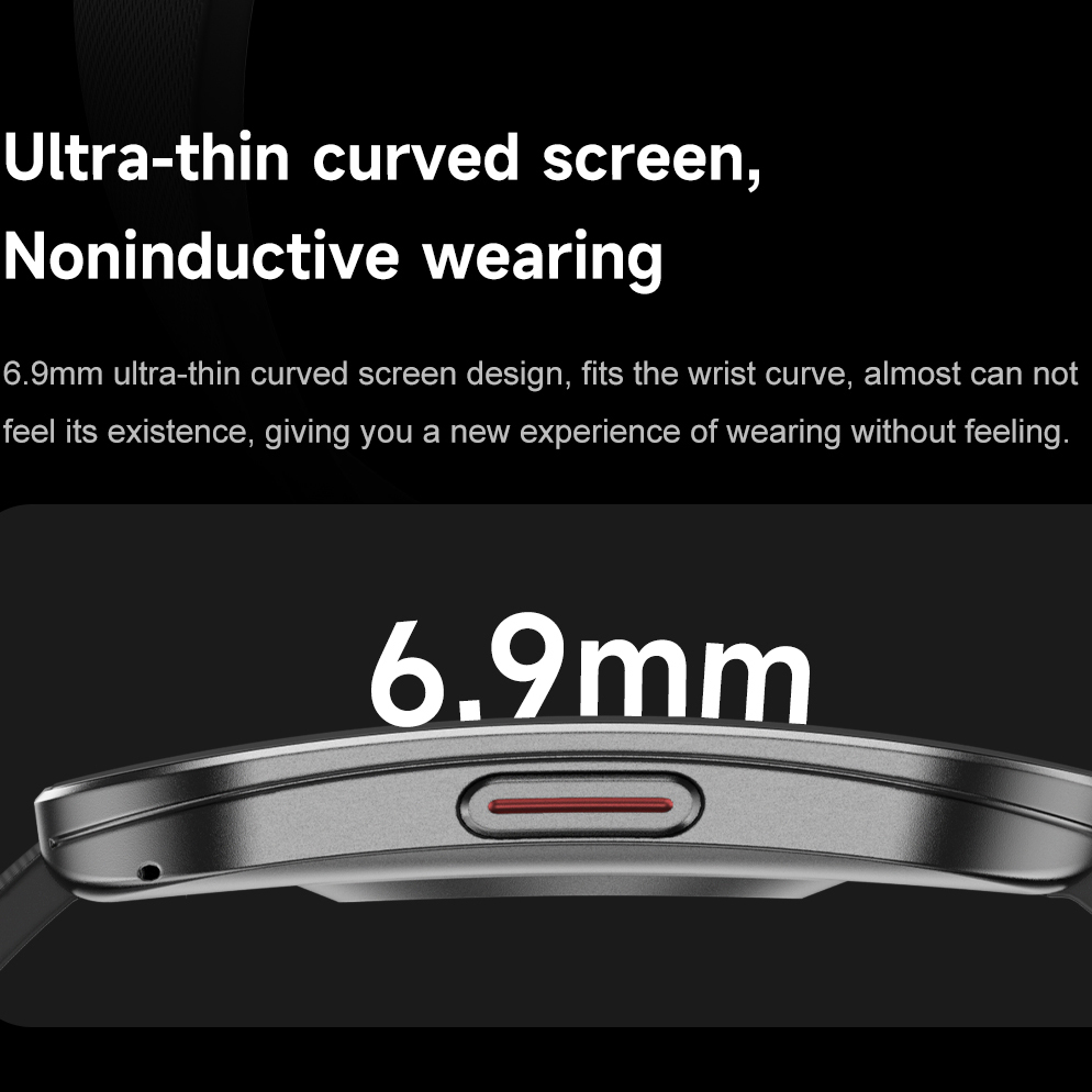 Amoled 超薄型湾曲防水スマートウォッチ女性スポーツ 2 - Smartwatch Health Watches For Women のレビューと価格