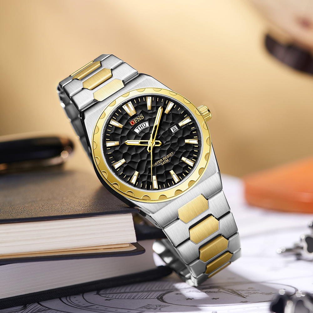 OFNS ビジネスマン向けクォーツ時計、日付・曜日表示、高級 - Smartwatch Luxury Watches For Men のレビューと価格