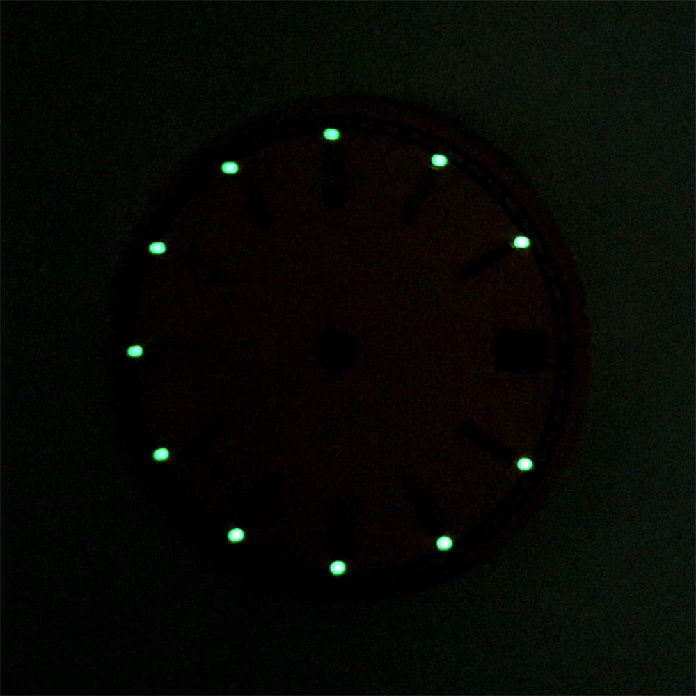 28.5 ミリメートル黄色の時計ダイヤル NH35 NH36 - Luminous Dial Face のレビューと価格