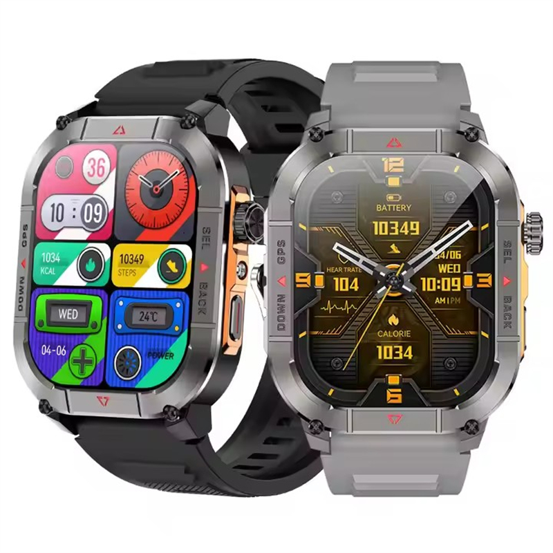 新型HK84メンズスマートウォッチ AMOLED アウトドア - Smartwatch New Watches For Men のレビューと価格