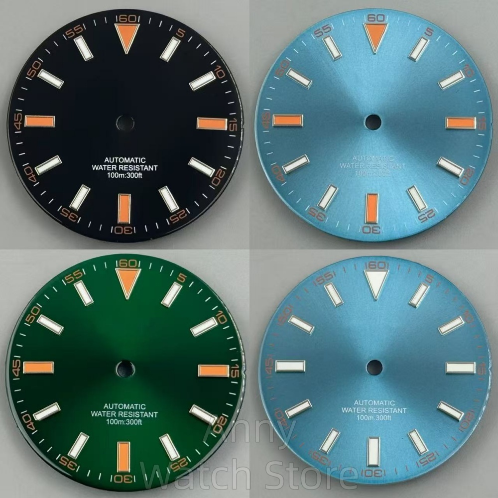 発光 32 ミリメートルサンバースト/光沢のある時計ダイヤル - Luminous Dial Face のレビューと価格
