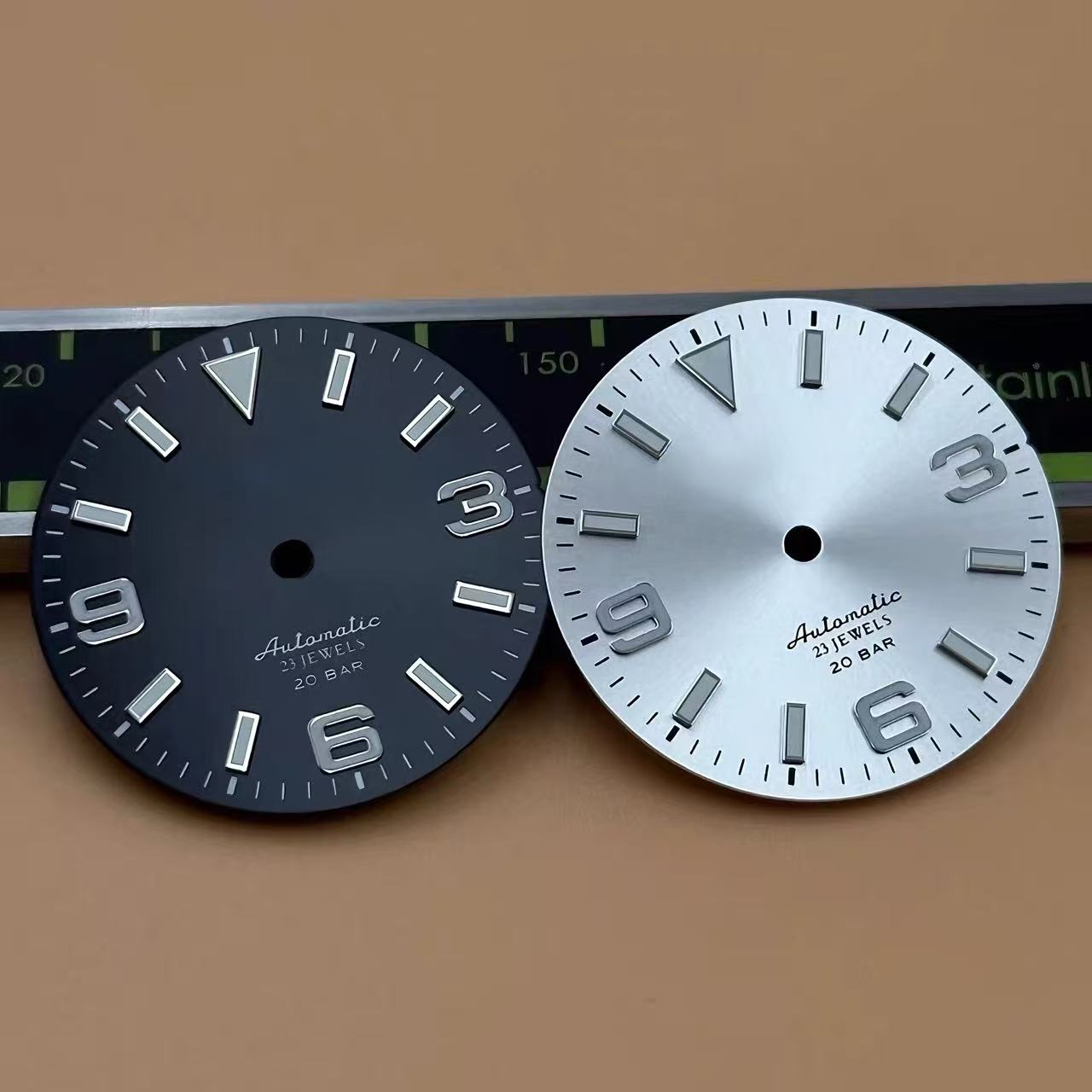 NH35ダイヤル 28.5mm ダイヤル改造 369フェイス - Luminous Dial Face のレビューと価格