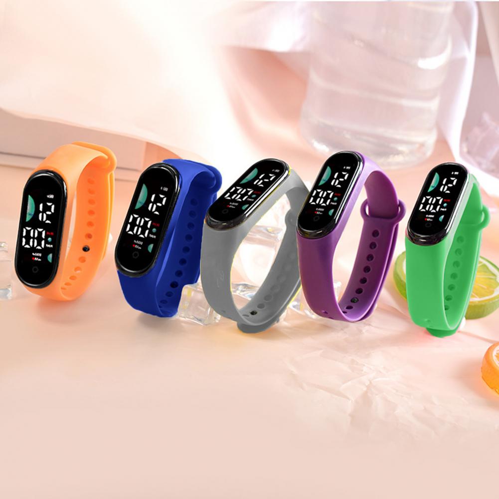 子供のためのデジタルLED腕時計,防水ブレスレット,腕時計, - Smartwatch Watches Kids のレビューと価格