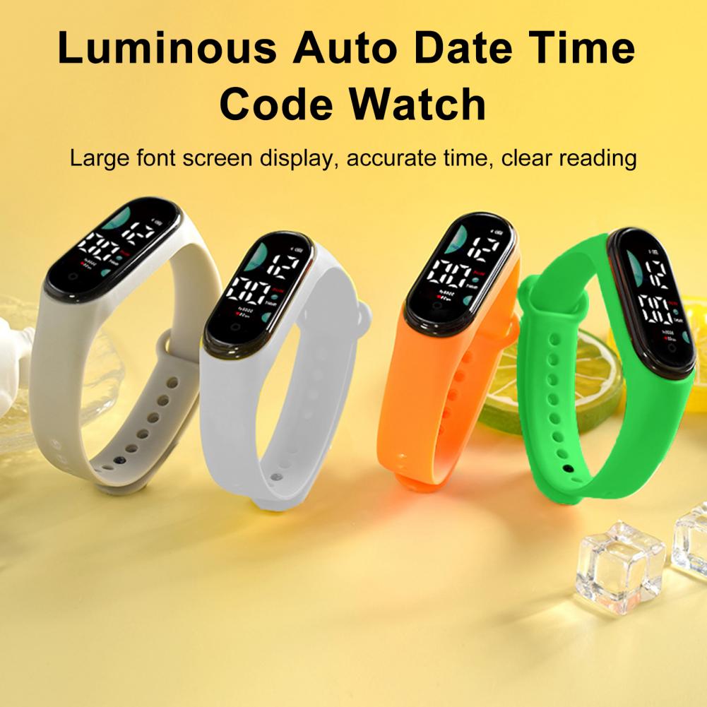子供のためのデジタルLED腕時計,防水ブレスレット,腕時計, - Smartwatch Watches Kids のレビューと価格