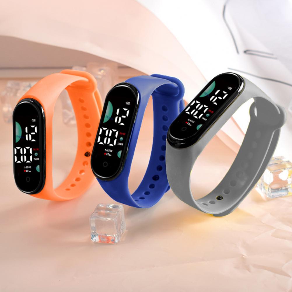 子供のためのデジタルLED腕時計,防水ブレスレット,腕時計, - Smartwatch Watches Kids のレビューと価格