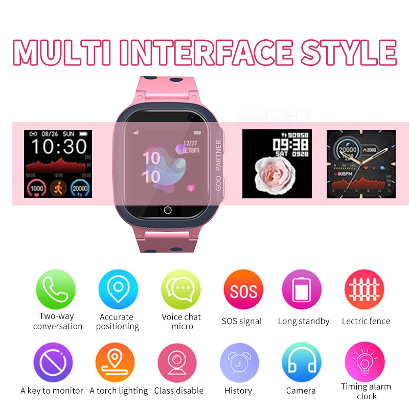 キッズスマートウォッチ 防水スマートウォッチ 子供用 男の子 - Smartwatch Watches Kids のレビューと価格