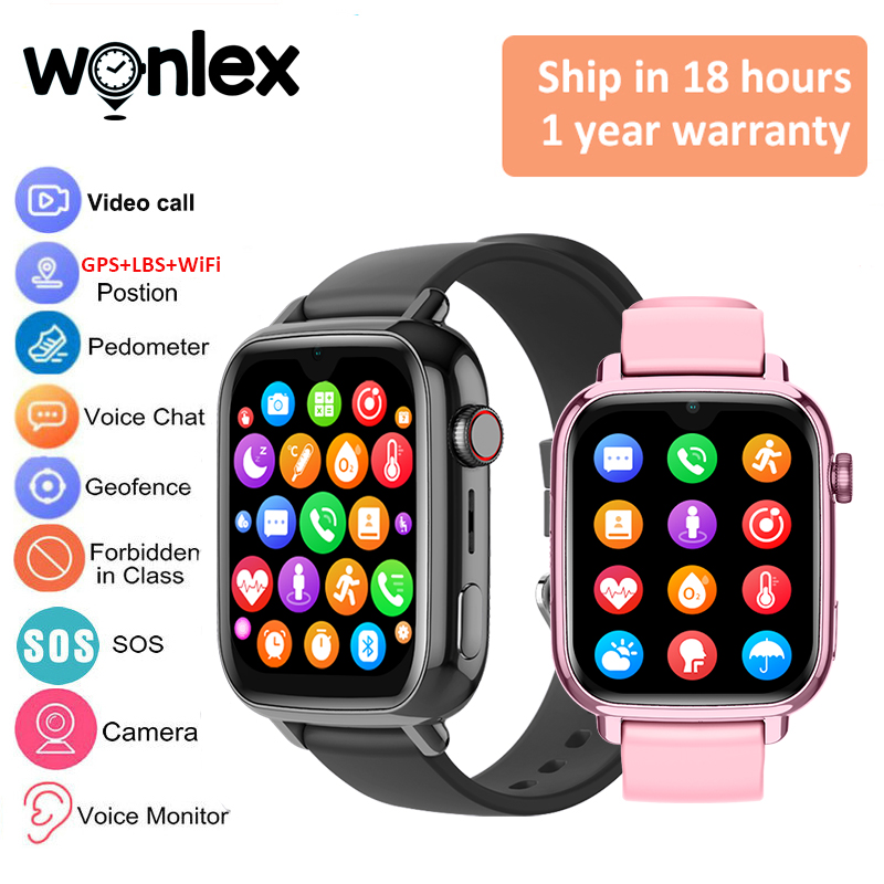 Wonlex KT34 子供用スマートウォッチ 4G WiF - Smartwatch Watches For Kids のレビューと価格