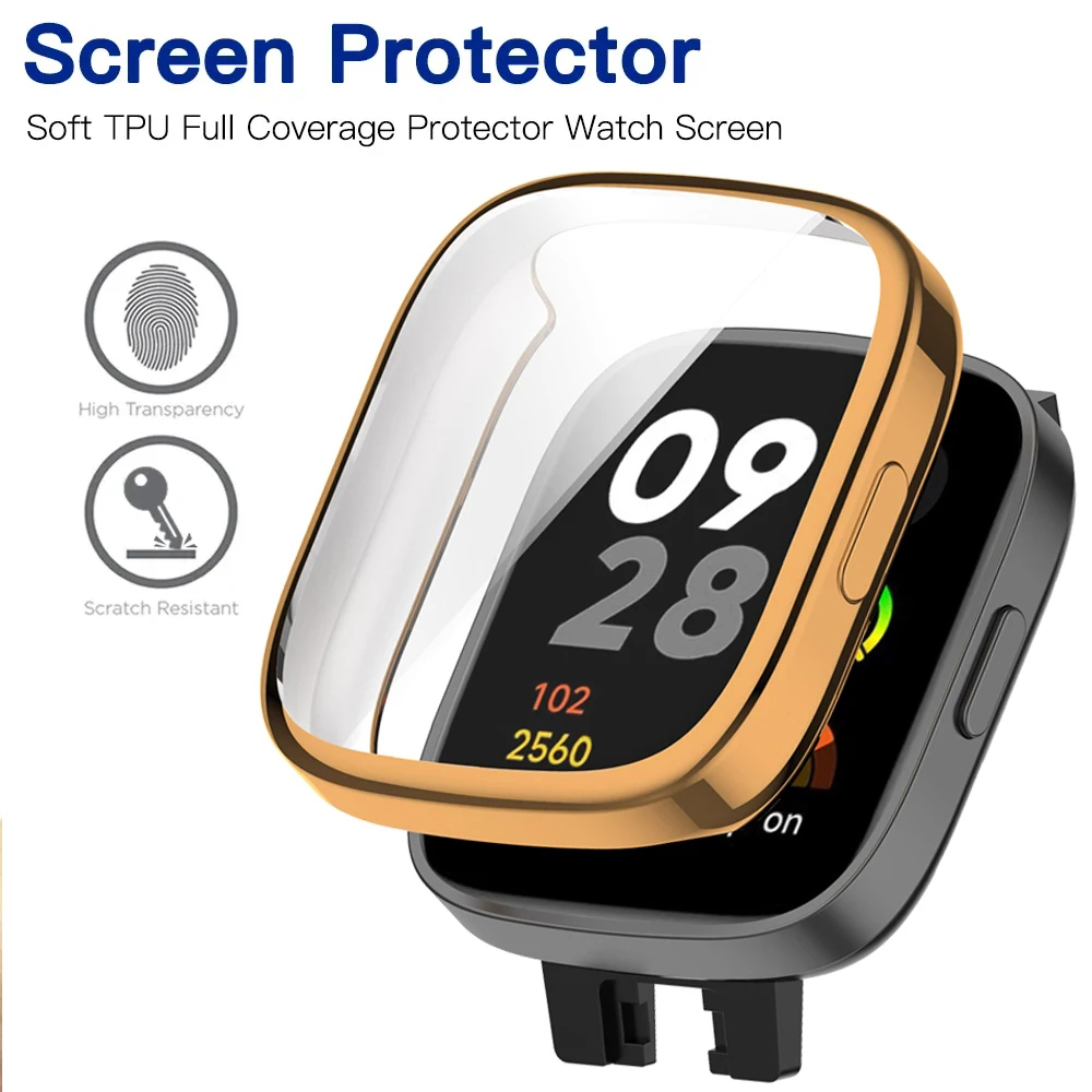 TPUスクリーンプロテクターカバー Xiaomi Redmi - Watch Redmi のレビューと価格