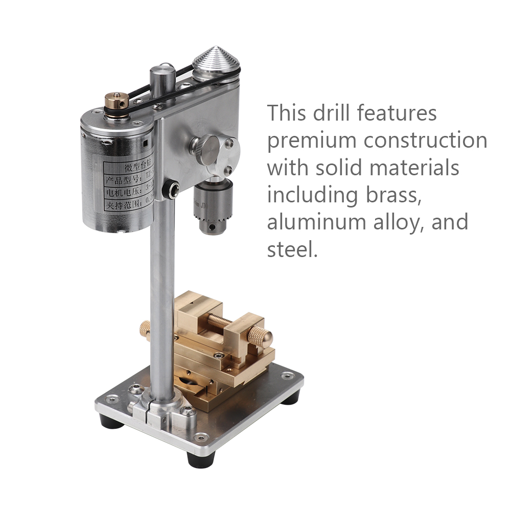 ミニテーブルドリル マイクロベンチドリル 0.3-4mm 精 - Watch Es のレビューと価格