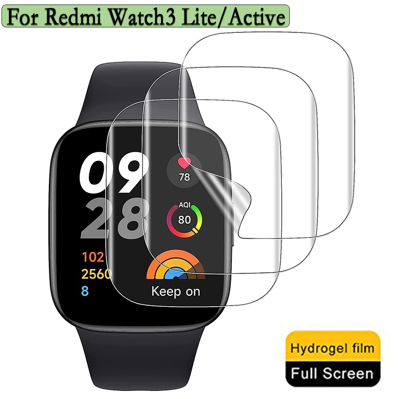 3/6 個ヒドロゲル保護フィルム Redmi Watch 3 - Watch Redmi のレビューと価格