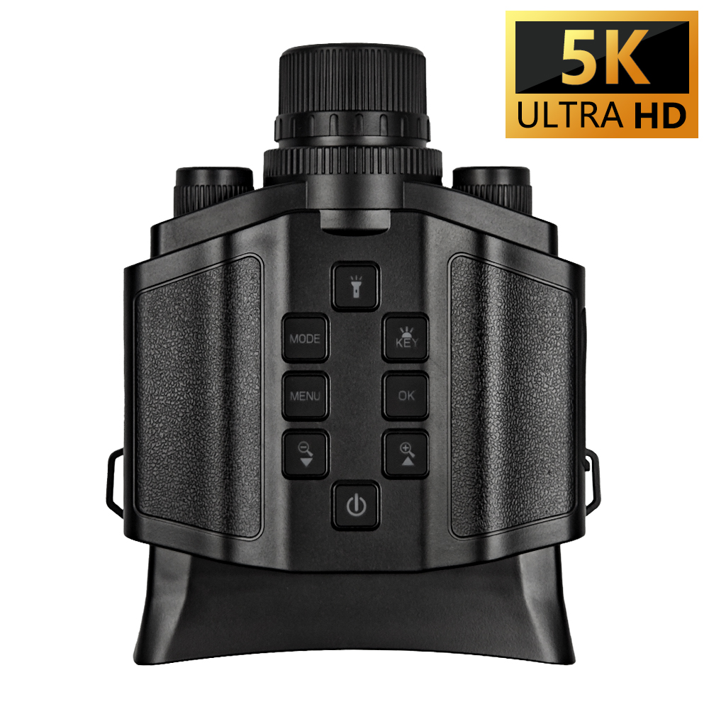 60MP 5K赤外線ナイトビジョン双眼鏡懐中電灯カメラ、10 - Watch Es のレビューと価格