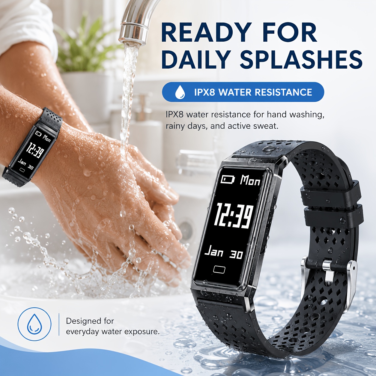 2026 新しい超スリムスマートウォッチ女性男性高精度健康モ - Smartwatch Slim Watches For Men のレビューと価格