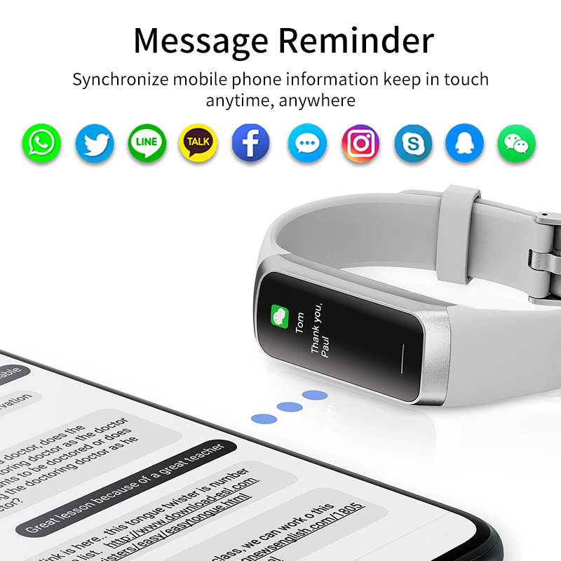 LIGE 1.1インチ AMOLED 心拍数モニター スマー - Smartwatch Slim Watches For Men のレビューと価格