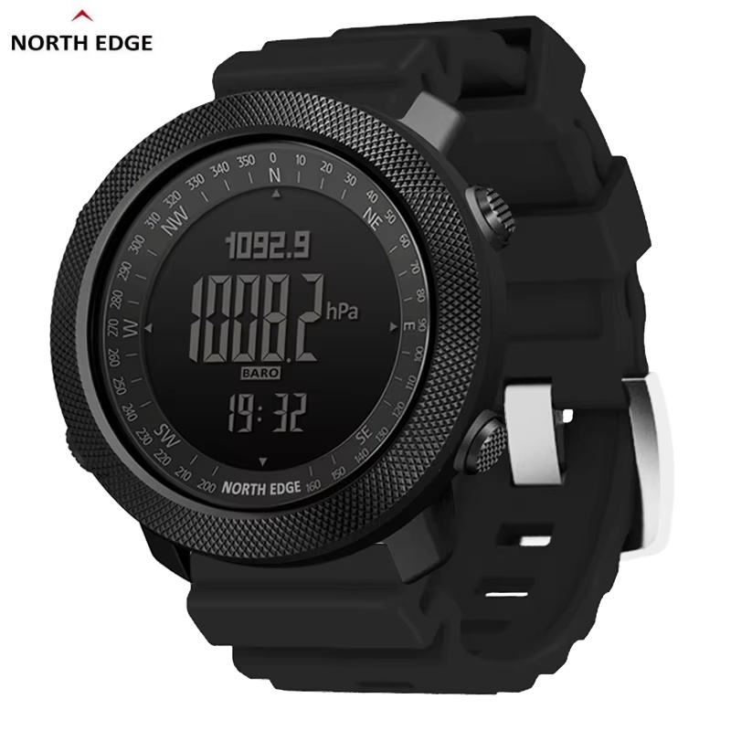 ノースエッジ腕時計男性用アパッチ 50 ミリメートルアウトド - Altimeter Compass Watch のレビューと価格