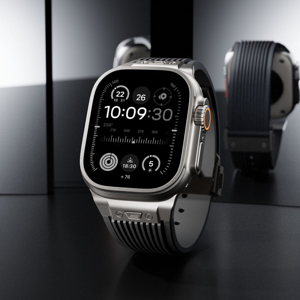 Apple Watch Ultra 2 バンド 49mm用シ - Smartwatch Slim Watches For Men のレビューと価格
