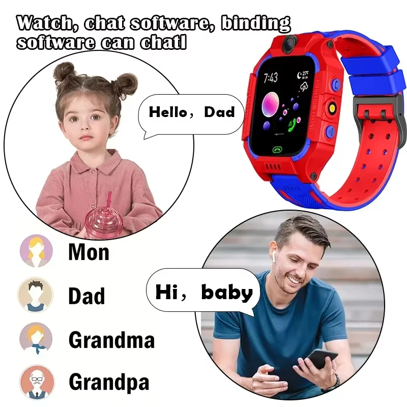 レノボ 4G 5G 子供用ビデオカメラ スマートウォッチ G - Smartwatch Watches For Kids のレビューと価格