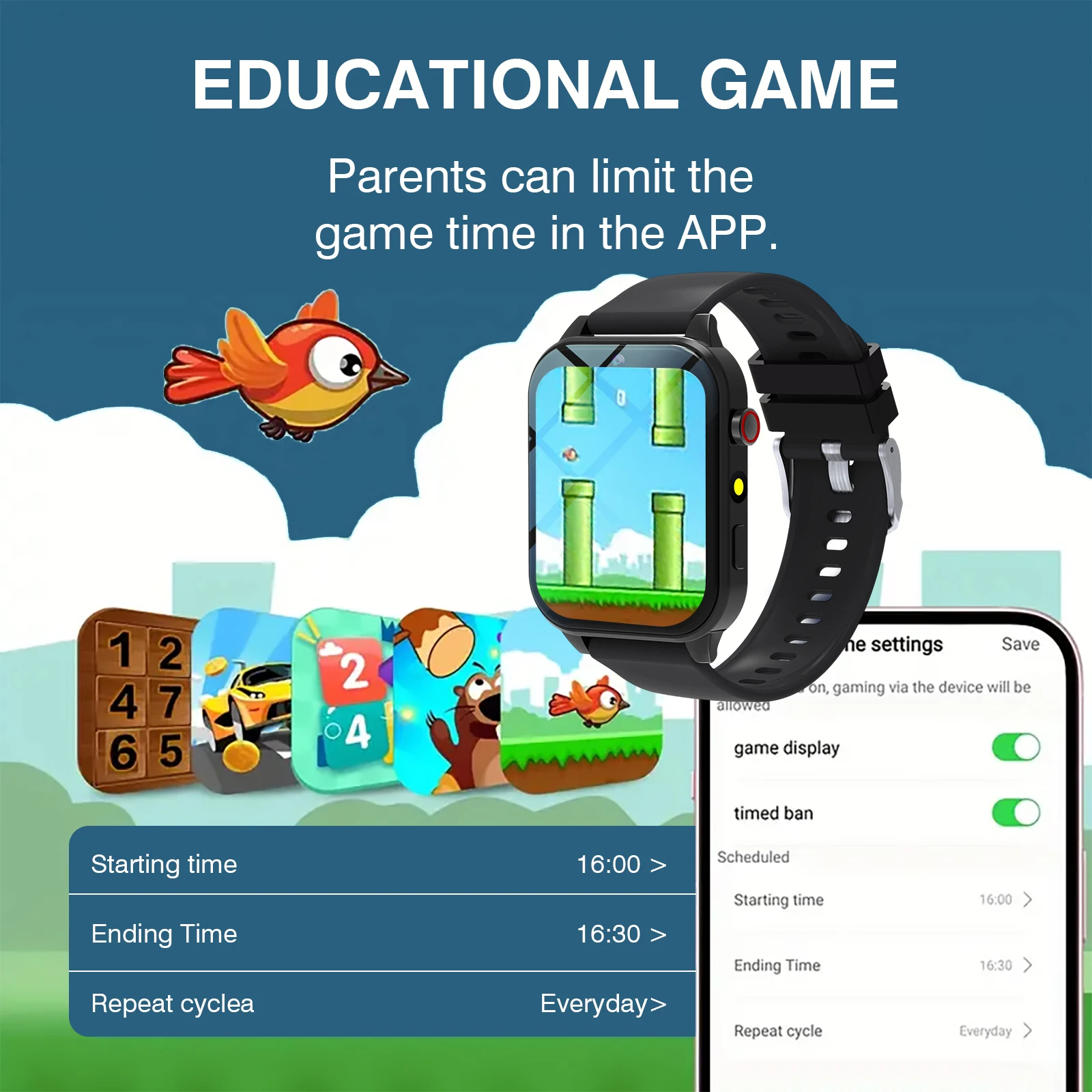 キッズスマートウォッチ 18 ゲーム カメラ 防水 懐中電灯 - Smartwatch Watches Kids のレビューと価格