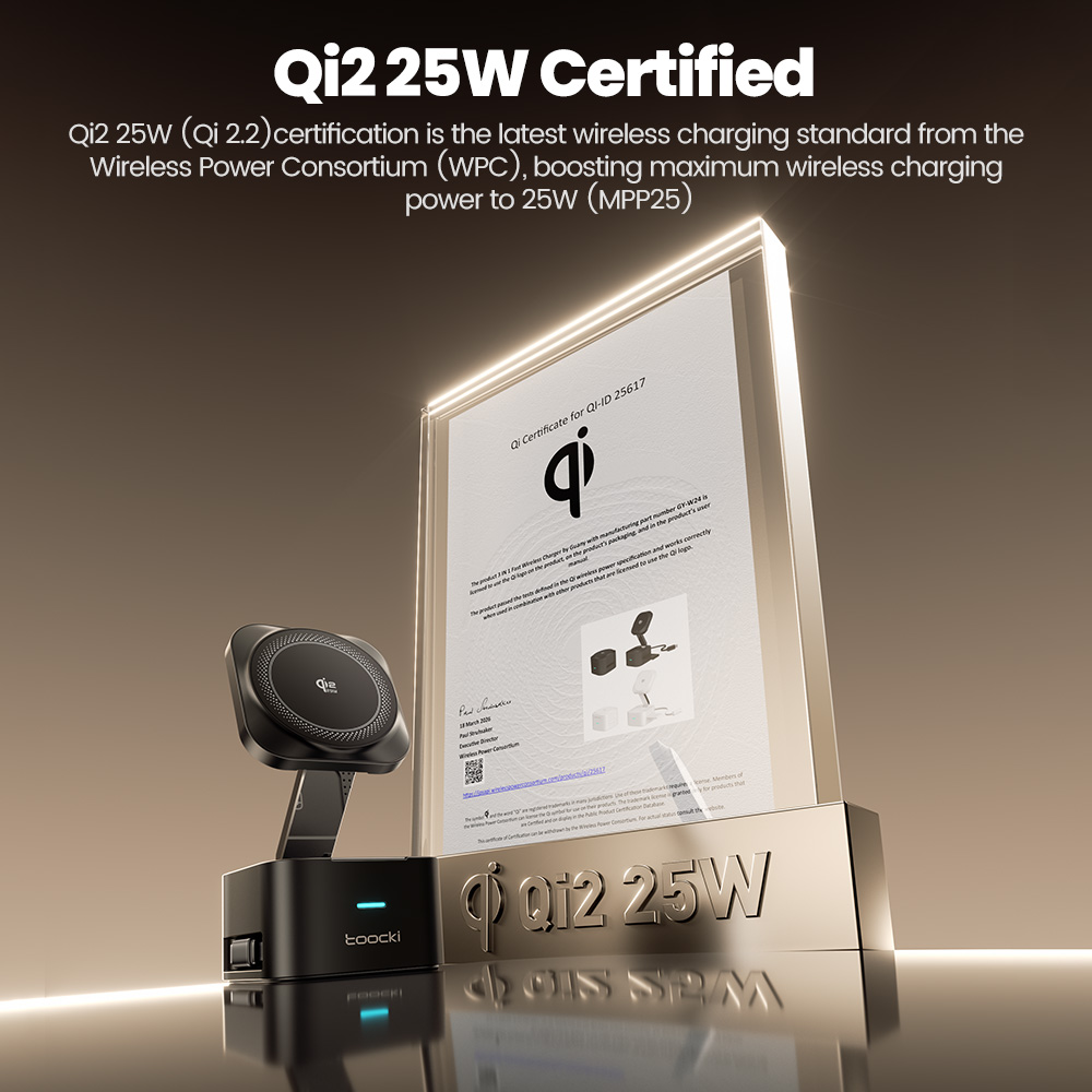 Toocki QI2.2 25W ワイヤレス充電器 iPho - Smartwatch Watches For Iphone のレビューと価格