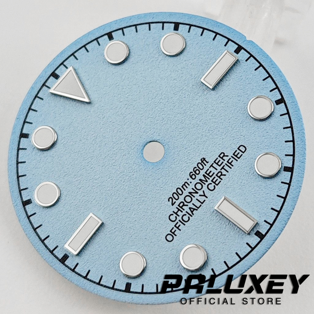 BB58スタイル 29mm 無地アイスブルー時計文字盤 グリ - Luminous Dial Face のレビューと価格