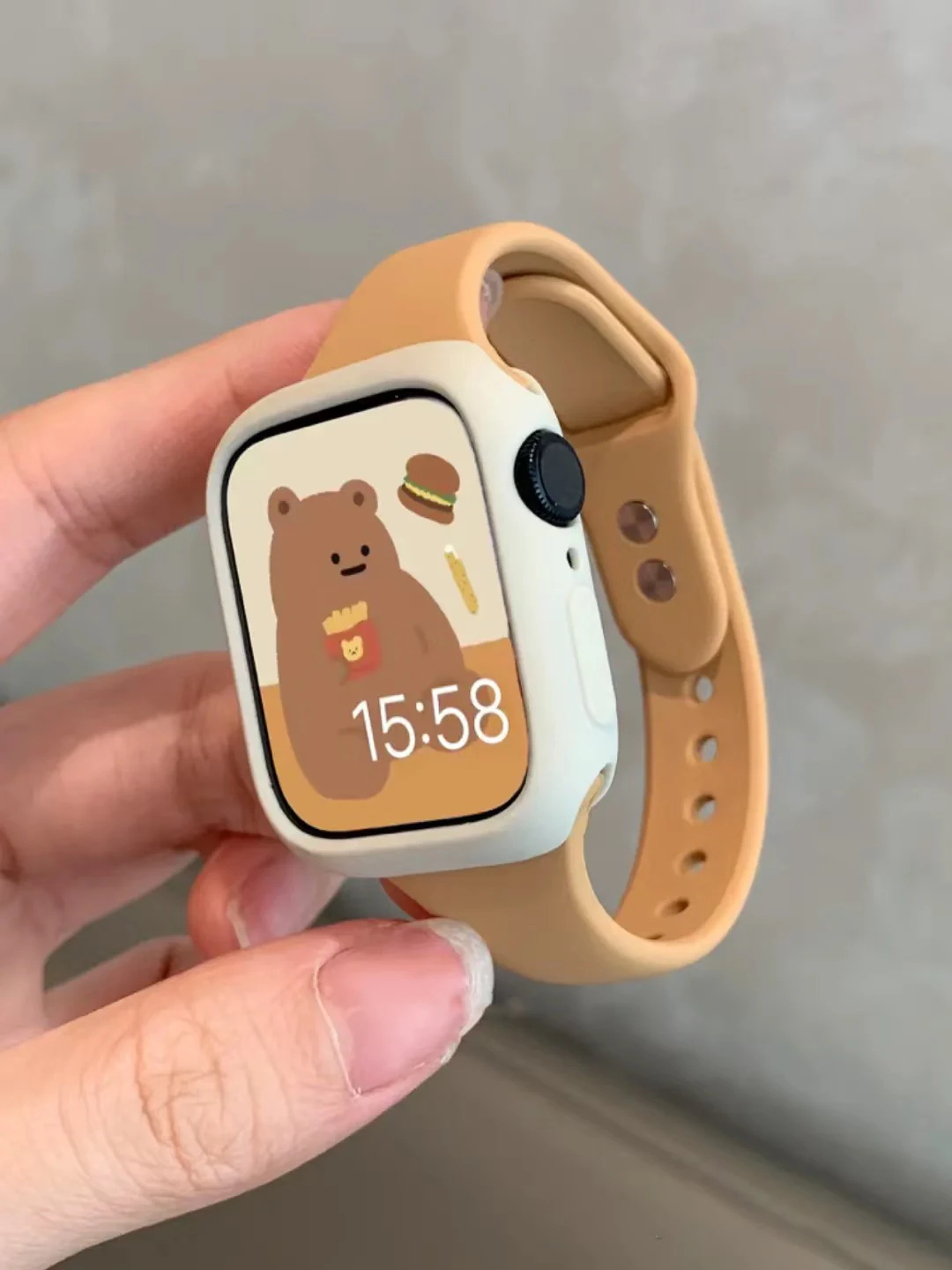 スリムシリコンストラップ Apple Watch バンド 4 - Smartwatch Slim Watches For Men のレビューと価格