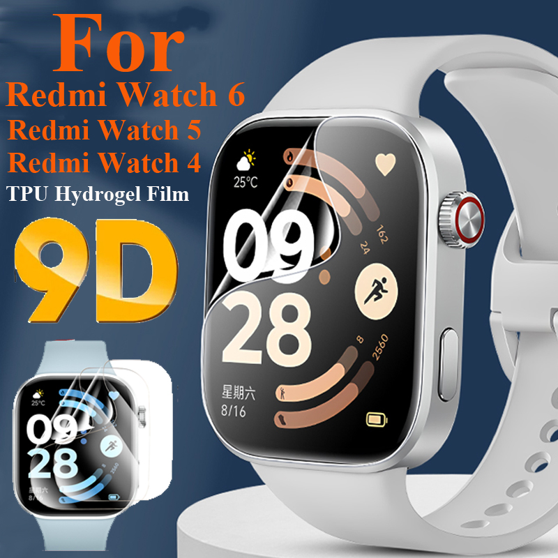 1-5枚入り レッドミウォッチ6用 ハイドロゲル保護フィルム - Watch Redmi のレビューと価格