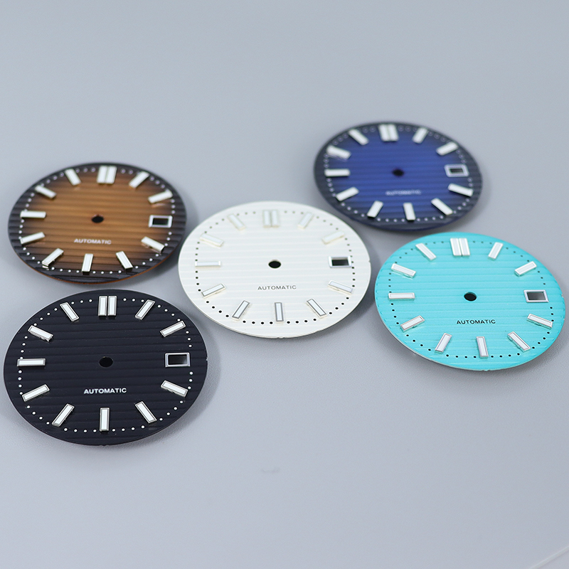 30 ミリメートル 9015 時計ダイヤルグリーン発光時計文 - Luminous Dial Face のレビューと価格