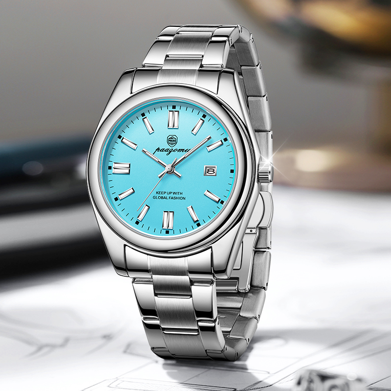 PAAZOMU スポーツ高級腕時計男性用防水日付週ステンレス - Smartwatch Luxury Watches For Men のレビューと価格
