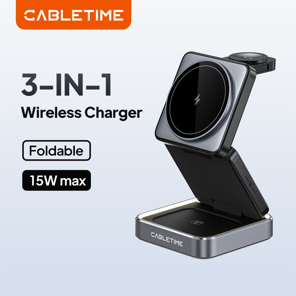 CABLETIME 折りたたみ式 マグネット式 3 in 1 - Smartwatch Watches For Iphone のレビューと価格